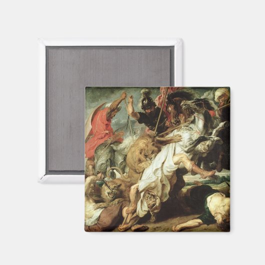 De Leeuwenjacht, 1621 Magneet (Voorkant / Achterkant)