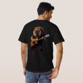 De Leeuwenkoning van Rock and Roll T-shirt (Achterkant volledig)