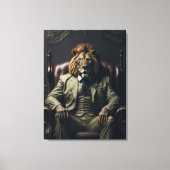 De Leeuwenvader Canvas Afdruk (Voorkant)