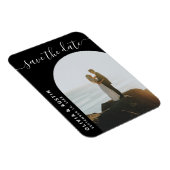 De legante moderne bruiloft van het Manuscript spa Magneet (Rechterzijde)