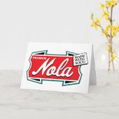 De lege Kaart van New Orleans Louisiane (Gele Bloem)