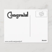 De lege nest briefkaart (Achterkant)