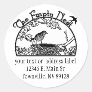 De lege Nest Classic Round Sticker