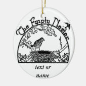 De lege nester keramisch ornament (Links)