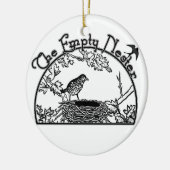 De lege nester keramisch ornament (Links)
