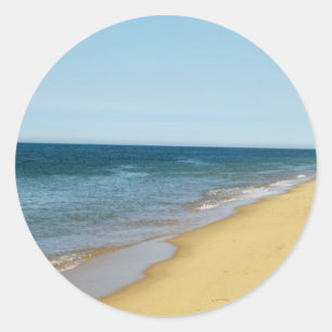 De lege Stickers van het Strand