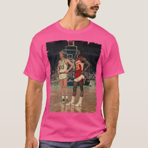 De legendarische 1988 Dominique Wilkins - Larry Sp T-shirt