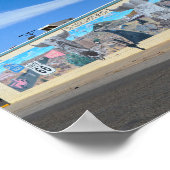 De legendarische Road Mural, Route 66, Tucumcari Poster (Hoek)