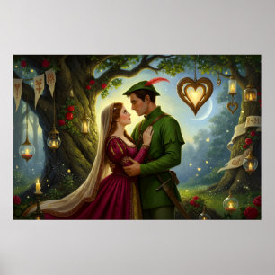 De legendarische romance van Sherwood Forest Poster