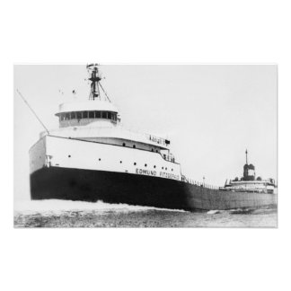 De legendarische S.S. Edmund Fitzgerald Foto Afdruk