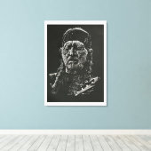 De legende canvas afdruk (Insitu (Houten vloer))