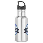 De Legende DADDY de Muike, Vaderdag afdrukken Waterfles (Achterkant)