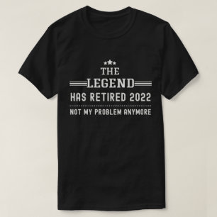 De Legende heeft 2022 in beslag genomen Niet meer T-shirt