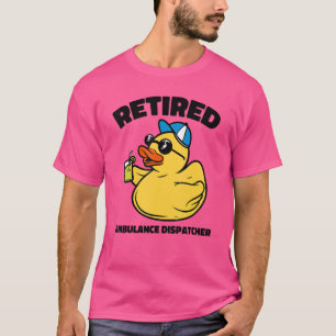 De legende heeft de ambulanceverzender verlaten t-shirt