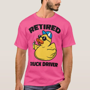 De legende heeft de vrachtwagenchauffeur in dienst t-shirt