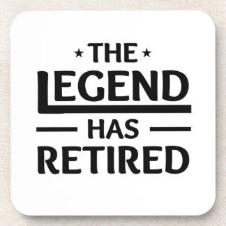 de legende heeft een cadeau voor collega ' s met p bier onderzetter