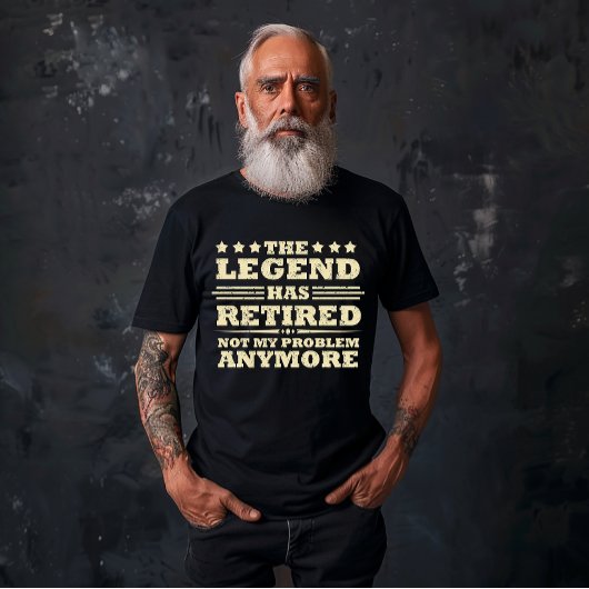 De legende heeft officieel afscheid genomen van gr t-shirt