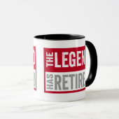 De legende is in ruste mok (Voorkant rechts)