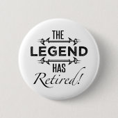 De legende is in ruste ronde button 5,7 cm (Voorkant)