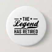 De legende is in ruste ronde button 7,6 cm (Voorkant)