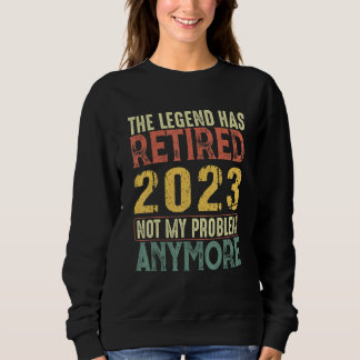 De Legende Is Met Pensioen 2023 Pensionering Trui