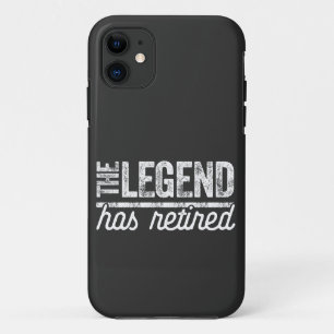 de legende is met pensioen gegaan iPhone 11 hoesje