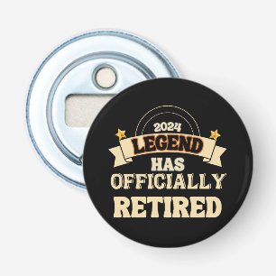 De legende is officieel met pensioen button flesopener