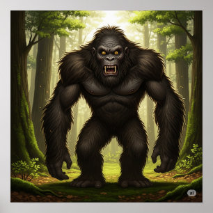 De legende van Bigfoot Poster