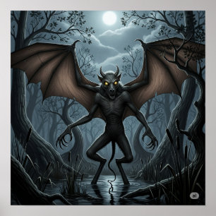 De legende van de Jersey Devil Poster