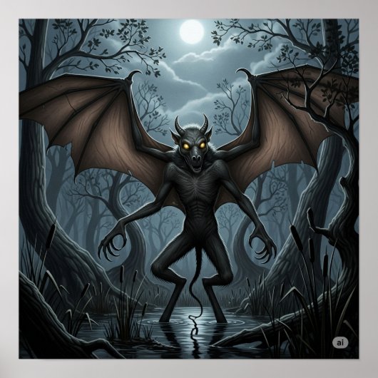 De legende van de Jersey Devil Poster (Voorkant)
