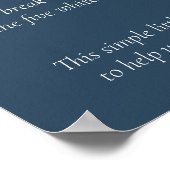 De legende van de Zanddollar Poster (Hoek)