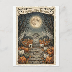 De Legende van Silas Pumpkinseed Feestdagenkaart