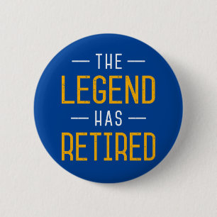 De leger is uitgekomen. ronde button 5,7 cm