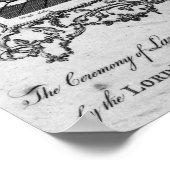 De legerceremonie poster (Hoek)