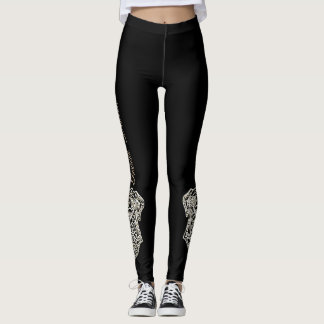 De leggings-Natuurlijke Oren van de Schedel van de Leggings