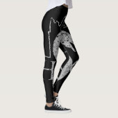De Leggings op het Loch Squad in het zwart (Rechts)
