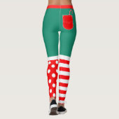 De Leggings van de kleine Helper voor Kerstmis Elf (Achterkant)