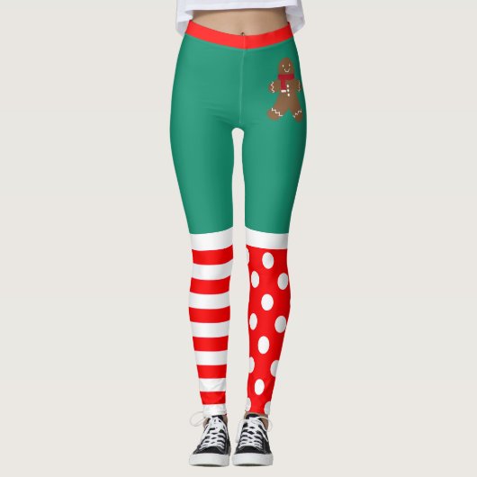 De Leggings van de kleine Helper voor Kerstmis Elf (Voorkant)