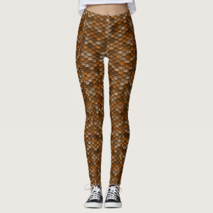 De Leggings van de Schalen van de Draak van het