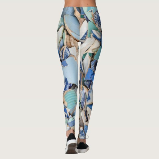 De leggings van het Chinese Pattern Mudlark zijn g (Achterkant)