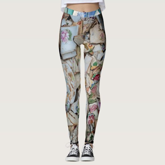 De leggings van het Chinese Pattern Mudlark zijn g (Voorkant)