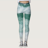 De Leggings van vrouwen de Moderne Golven van de S (Voorkant)