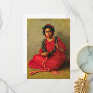 De Lei Maker van Theodore Wores Bedankkaart