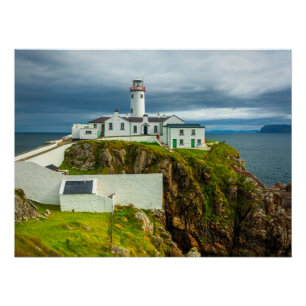 De leidende baken van de Wild Atlantic Way Perfect Poster