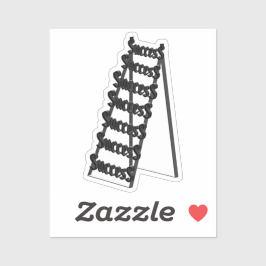 De leider van het Succes Sticker (Vel)