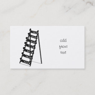 De leider van het Succes Visitekaartje