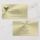 De Leider van het Team van de test met logo Phoeni Visitekaartje (Voorkant / Achterkant)