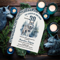 De leider van onze roedel Wolf 30e verjaardagsfees