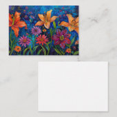 De Lelies van het Veld Notitiekaartje (Voorkant / Achterkant)