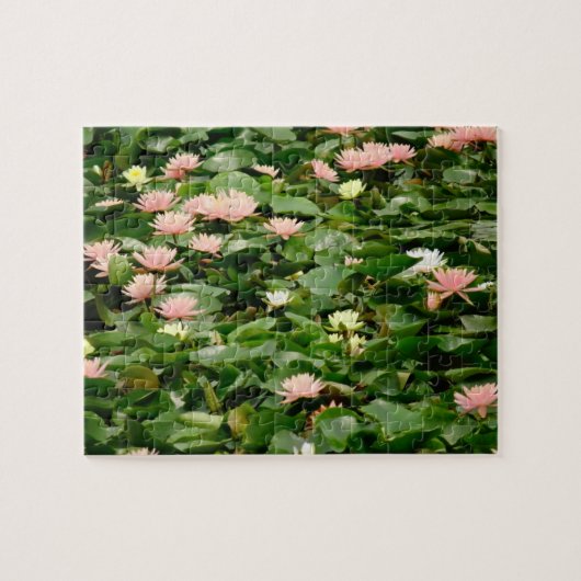 De lelievijver legpuzzel (Horizontaal)